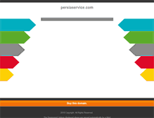 Tablet Screenshot of persiaservice.com